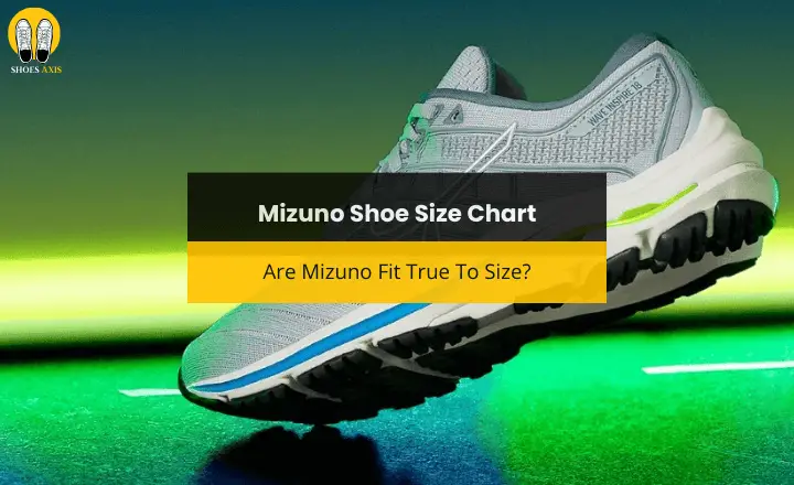 Mizuno Shoe Size Chart