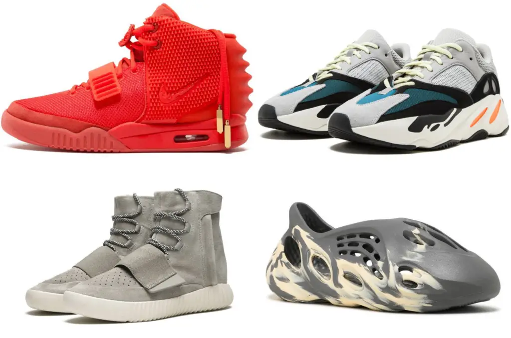 Most Famous Kanye West Yeezy Shoe Models