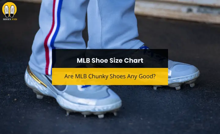 MLB Shoe Size Chart