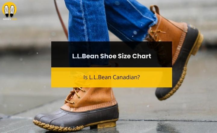 L.L.Bean Shoe Size Chart