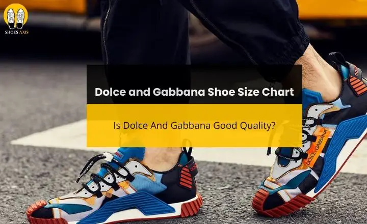 Dolce and Gabbana Shoe Size Chart