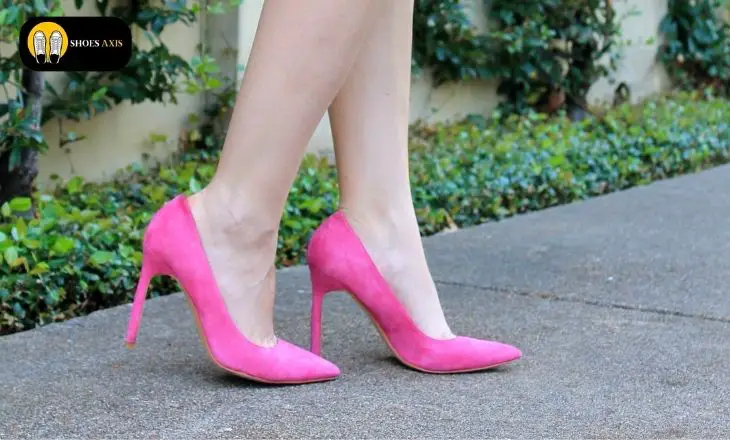Candy pink pumps 