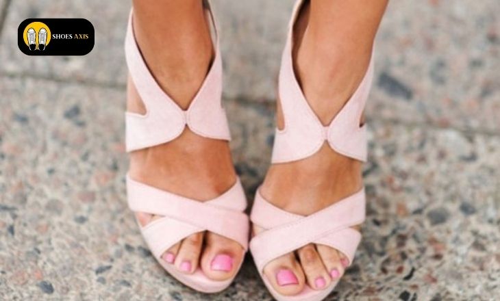 PALE pink shoe color trend