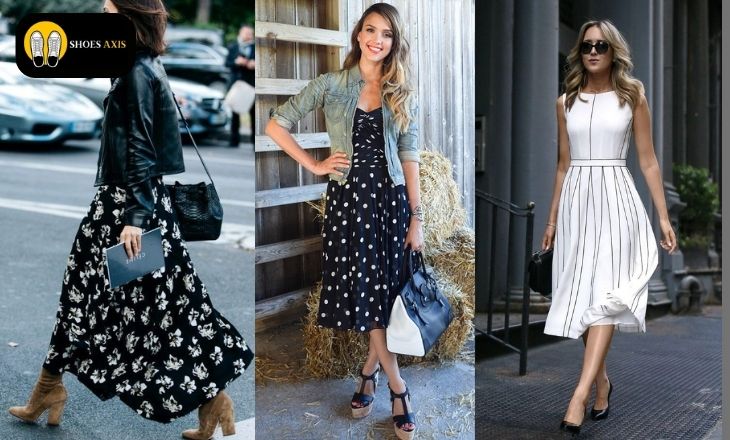 WHAT SHOES TO WEAR WITH MIDI DRESS-18 Best Stylish Shoes To Wear With A Midi Dress